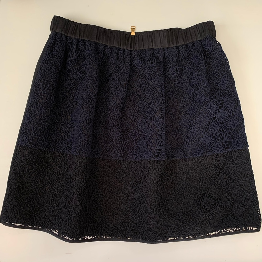 Louis Vuitton monogram logo skirt made Italy